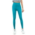 thumbnail image 3 of Women High Waist Yoga Leggings Athletic Workout Pants Color: Sky Blue Size: XXXXL, 3 of 8