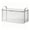 #2911-B, variant on Semi-Transparent Reinforced Large Capacity Storage Tote Bag - Extra-Large EVA Wear-Resistant Tote Bag with Long Handles and Two-Way Zipper for Home Storage, Travel, Moving and Outdoor Use