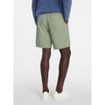 thumbnail image 3 of George Men's and Big Men's Slub Pull On Shorts, 8" Inseam, Sizes S-3XL, 3 of 6