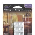 thumbnail image 5 of Magic Mounts All Purpose Bumpers 10 Count Square Self Stick Adhesive Clear, 4-Pack, 5 of 8
