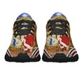 thumbnail image 5 of Santa Claus That At The Name Of Jesus Every Knee Should Bow Shoes Sneakers Black Size 3.5, 5 of 7