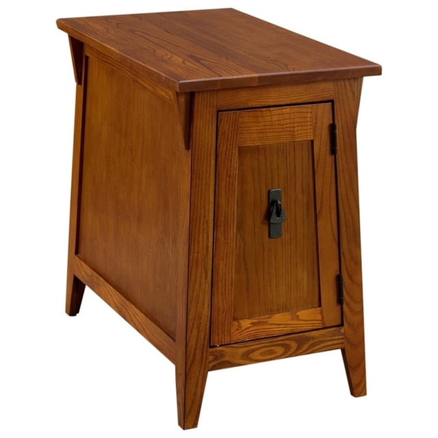 Leick Furniture Favorite Finds Table d'Appoint en Bois de Style Mission, Brun/russet