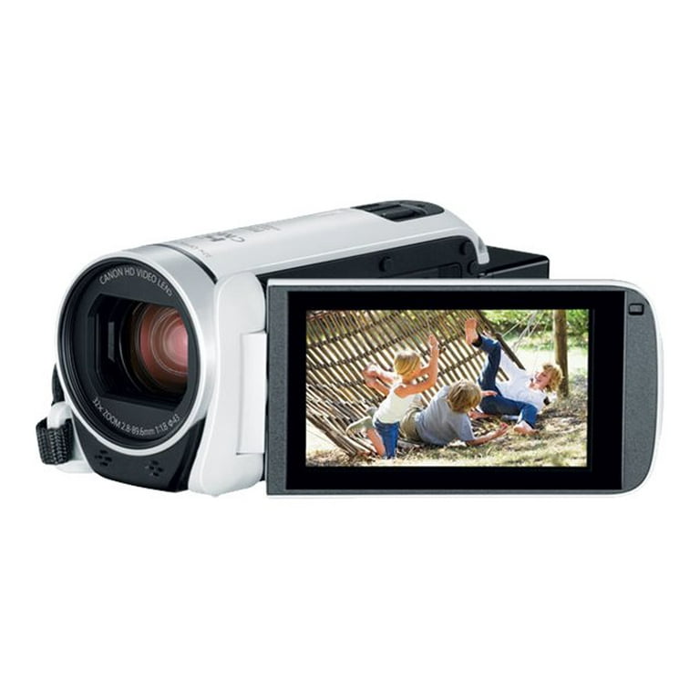 Canon VIXIA HF R800 Camcorder (White) - Walmart.com