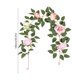 thumbnail image 3 of Guirnalda de hojas de rosa artificiales, flores de ratán sintético | Cortina flexible para arco, dintel y pérgola | Decoración para bodas, exteriores y hogar | Arreglo de mesa de plástico para puerta, 3 of 6