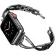 thumbnail image 1 of Bandas Compatible con Apple Watch Band 38 mm 40 mm Iwatch Series 6/5/4/3/2/1 SE Mujer Joyería elegante Accesorios de acero inoxidable Correa de pulsera Negro 38 mm / 40 mm Jormftte XM040-1, 1 of 7