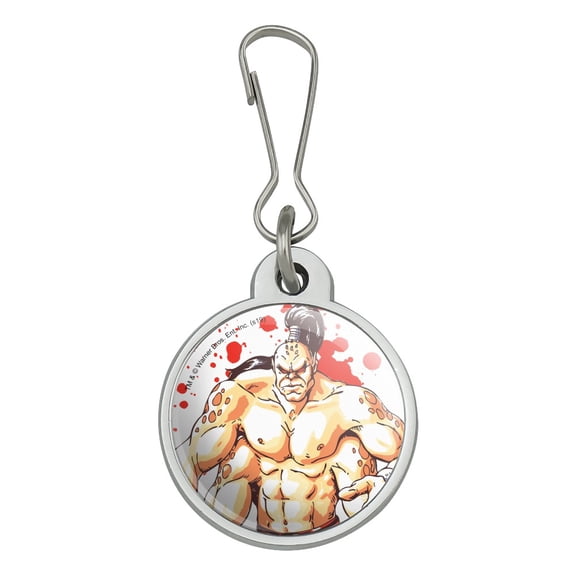 Mortal Kombat Klassic Goro Character Jacket Handbag Purse Luggage Backpack Zipper Pull Charm