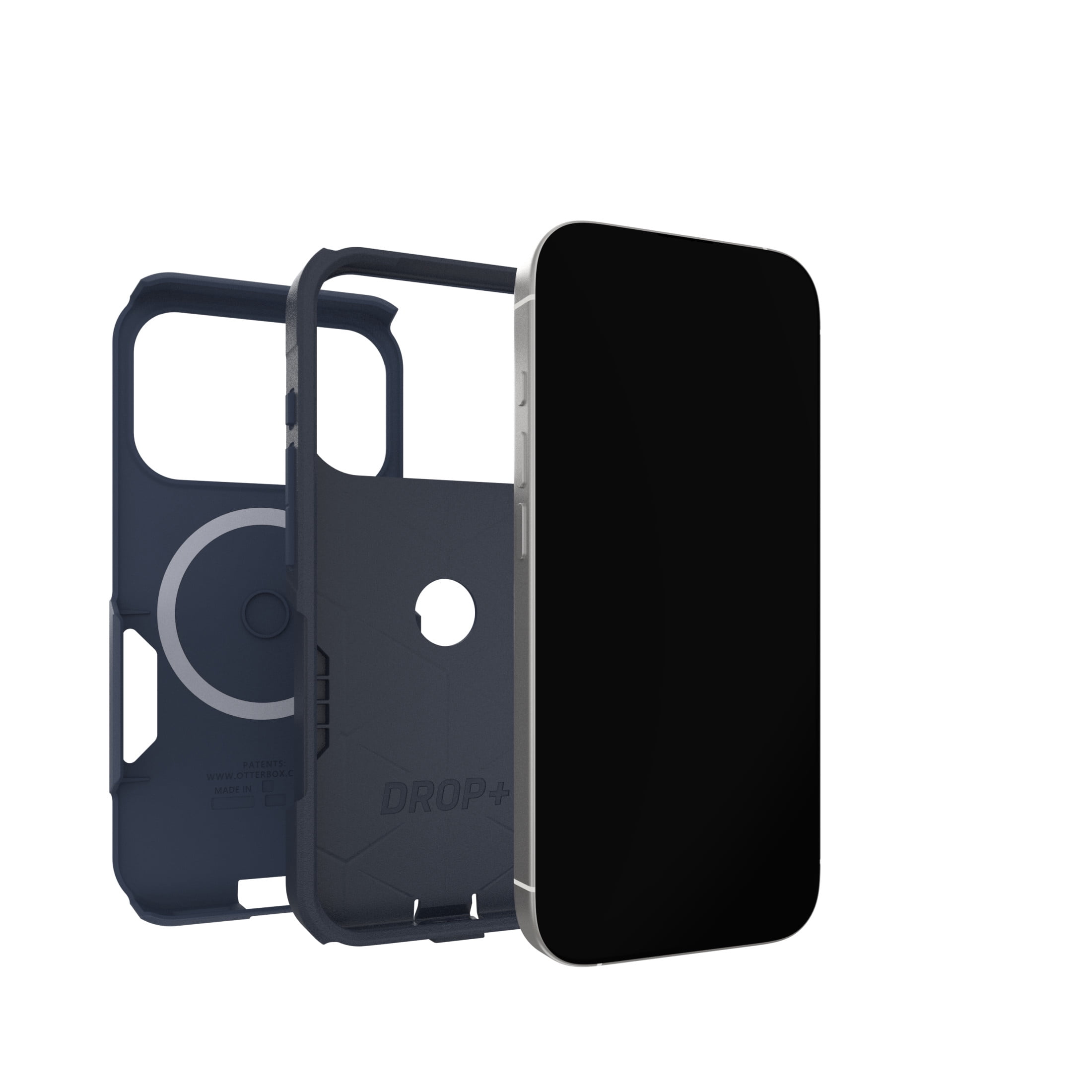 OtterBox Commuter Series Case with MagSafe and Camera Control for Apple iPhone 17 Pro - Blue