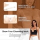 thumbnail image 5 of Sujetadores con espalda baja para mujer, sin costuras, con escote en U profundo y espalda descubierta, convertibles, multiposición, corte bajo, espalda abierta, 5 of 5