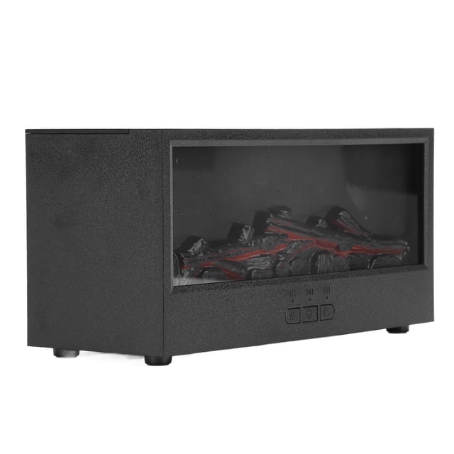 Difusor de aceite esencial de la llama, 70 muelles de luz de luz humidificador de 150 ml con control remoto para sala de estar