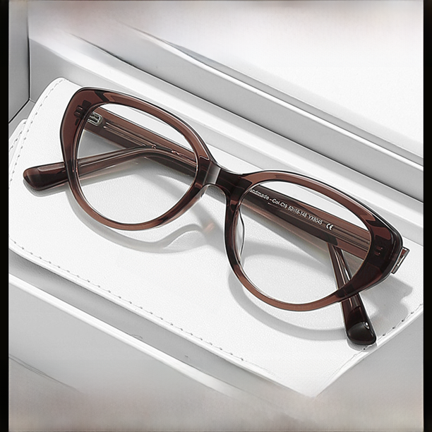 Montura de gafas para mujer, anti-luz azul, cuadrada, cara redonda, personalidad lisa, montura negra, montura pequeña para miopía