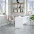 thumbnail image 5 of Scranton & Co L-Shaped Contemporary Engineered Wood Desk in Pure White, 5 of 6