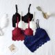 thumbnail image 3 of in2it Mujeres Sujetadores De Encaje Hermosos Inalámbricos Ropa Interior Lencería Sujetador Acolchadopangjing, 3 of 4