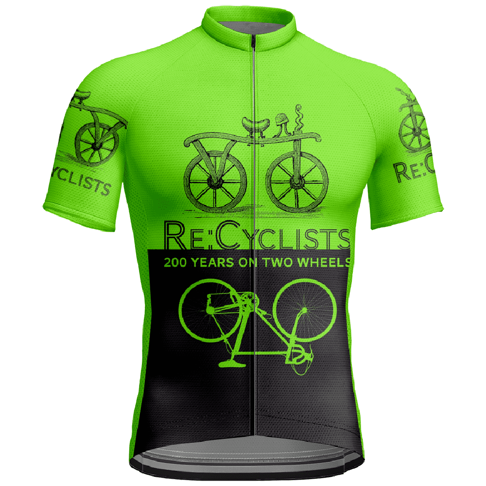 Mens Cycle Jersey Personality Short Sleeve Soft Road Bike and Mountain Bike Clothing for Adult for Running