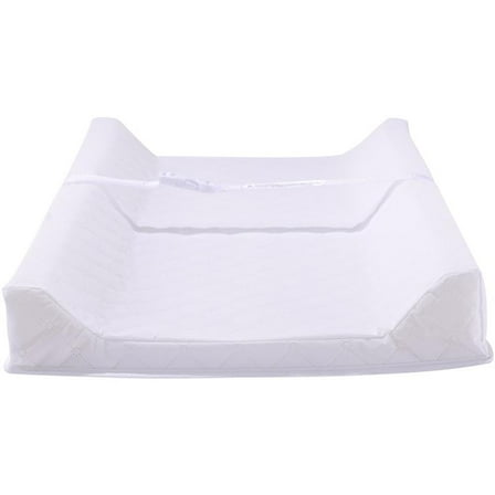 AFG Baby Furniture Vinyl Water-Resistant Contoured Diaper Changing Pad, White