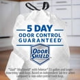 thumbnail image 6 of Glad ForceFlex 13 Gallon Tall Kitchen Bags with Gain Odorshield 120 Count, 6 of 8