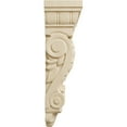 thumbnail image 3 of Ekena Millwork 5 1/8"W x 2 3/4"D x 9 3/4"H Thin Flowing Acanthus Corbel, Rubberwood, 3 of 18
