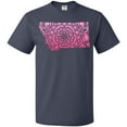 thumbnail image 3 of Inktastic Montana Silhouette Mandala T-Shirt, 3 of 5