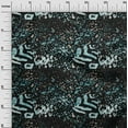 thumbnail image 3 of oneOone Polyester Spandex Aqua Blue Fabric Animal Dress Material Fabric Print Fabric By The Yard 56 Inch Wide, 3 of 5