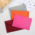 Multiple Color Cards Colored Envelopes 3x4.3 Inch Folding Greeting