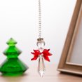 thumbnail image 3 of Christmas Saving Clearance! Sruiluo Crystal Decoration for Car Rainbow Angel Crystal Suncatcher Colorful Beaded Pendant Hanging Decoration Hanging Ornaments for Car Home Red, 3 of 7