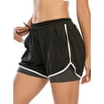 thumbnail image 2 of FUTATA 2 In 1 Women's Running Shorts Double Layer Sport Yoga Shorts Workout Athletic Shorts With Pockets, 2 of 6