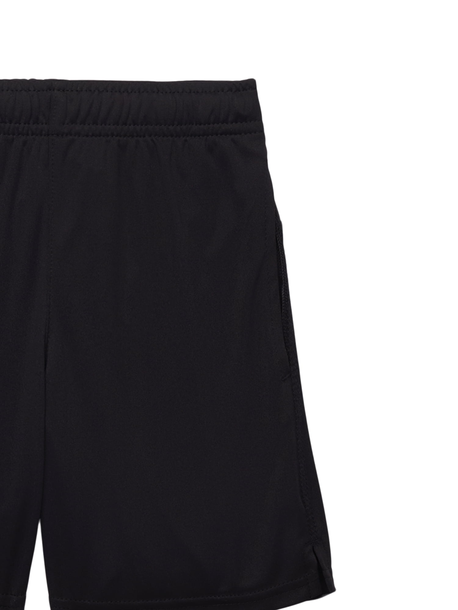 Athletic Works Boys Core Performance Shorts, 5-Pack, Sizes 4-18 & Husky