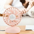 thumbnail image 6 of AZXY Handheld Fan,Portable Fan for Travel,Personal Fan Handheld,Folding Battery Mini Hand Fans on Clearance,Pink, 6 of 8