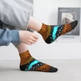 thumbnail image 2 of Naloa Butterfly Alighted On Sunflowers Ankle Socks for Women Non Slip Socks No Show Socks Classic Low Cut Casual Socks Casual Socks, 2 of 7