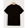 thumbnail image 2 of Men's "Birthday King" Graphic T-Shirt - Black Cotton Knit With Golden Crown Design - Comfortable, Breathable & Stylish For Casual Wear, Birthdays, Or Valentine's Day Gift, Birthday Shirt, 2 of 5