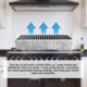 thumbnail image 3 of 4pcs activated carbon filter for cooker hood Siemens Hz9vrcr0 17004796 / Bosch Hez9vrcr0 17004805 / Neff Z821vr0 17004806, Gaggenau CA282111, 3 of 5