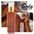 thumbnail image 3 of Shimmering Body Oil, Highlight Body Luminizer Oil Glowing 80g  for Arm for Legs, 3 of 7