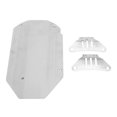 thumbnail image 1 of RC Accessories, RC Car Chassis Armor Silver Stainless Steel Upgraded   for TT02 1/10 RC Car, 1 of 8