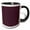 Black/White, variant on 3drose, Cute Pink and Black Polka Dot Pattern, 11oz Mug