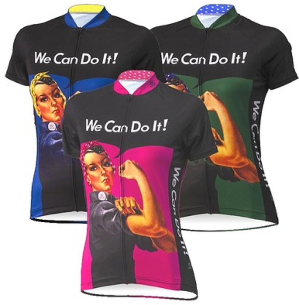 rosie the riveter cycling jersey