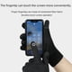 thumbnail image 3 of Guantes deportivos con pantalla táctil para hombre, de algodón, impermeables, para exteriores, antideslizantes, para montar a caballo, antideslizantes, resistentes al viento, 3 of 5