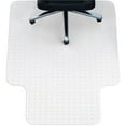thumbnail image 1 of Graflsoa Non-Slip Transparent Office Chair Mat with Molded Cleats - 36x48 Inches, 2.2mm Thick, Durable PVC Floor Protector for Carpeted Floors, 1 of 7