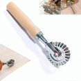thumbnail image 1 of Pastry Wheel Cutter ,pastry And Pasta Cutter Wheel,for Ravioli, Pasta, Dumplings Lasagna, Pierogi - 6.7" Diameter, 1 of 5