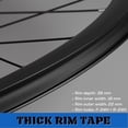 thumbnail image 3 of Corki Cycles Tarmac Series Road Bike Wheels 700C 38 Depth (Clincher, QR, Dual Disc Brake, Aluminum Alloy), 3 of 5
