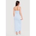 thumbnail image 3 of Women's Ribbed Knit Front Slit Scoop Neck Dress, 3 of 3