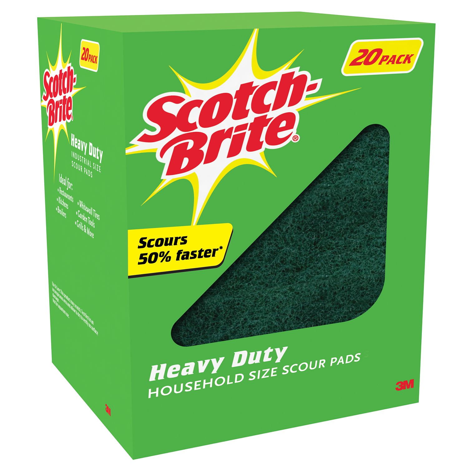 Scotch-Brite Heavy Duty Scour Pads - 20 ct