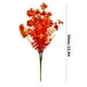 thumbnail image 3 of Fiudx Flores Artificiales de Boj Otoñal, Decoración Navideña para Ventanas, Diseño Floral Rojo Vibrante, Combinación de Verde y Rojo, para Interior y Exterior, Juego de 12 Piezas, Tamaño 34 X 5 Cm., 3 of 6