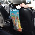 thumbnail image 6 of Qxltty Summer Dachshund 2 Pack Washable Eco-Friendly Seat Back Hanging Car Trash Bag for Travelling Picnic Outdoor, 6 of 7