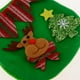 thumbnail image 3 of Bolsas de regalo navideñas de tela con bolsillos para dulces, bolsa de mano Alce, 3 of 9