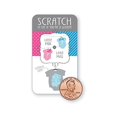 thumbnail image 1 of Creative Converting BB094041_PINK Genre Révéler Gratter Jeu -12 Pack Rose, 1 of 1