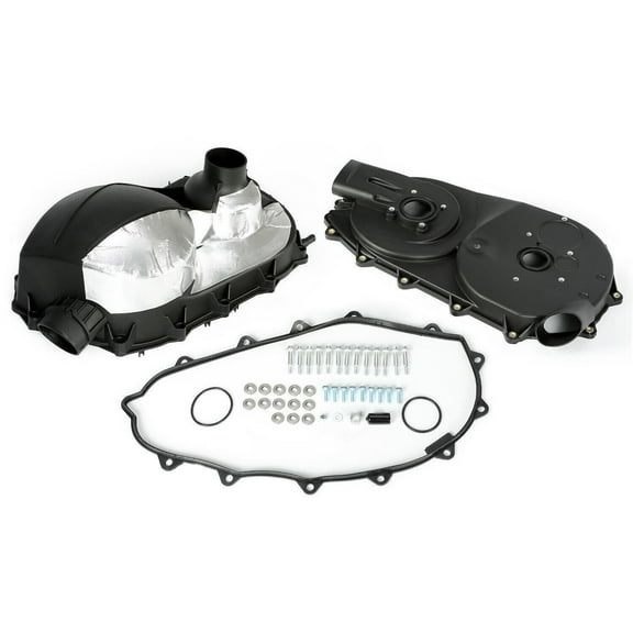 For Can Am Maverick 1000R Drive Clutch Belt Cover CVT Kit Belt Box Set 2014-2020