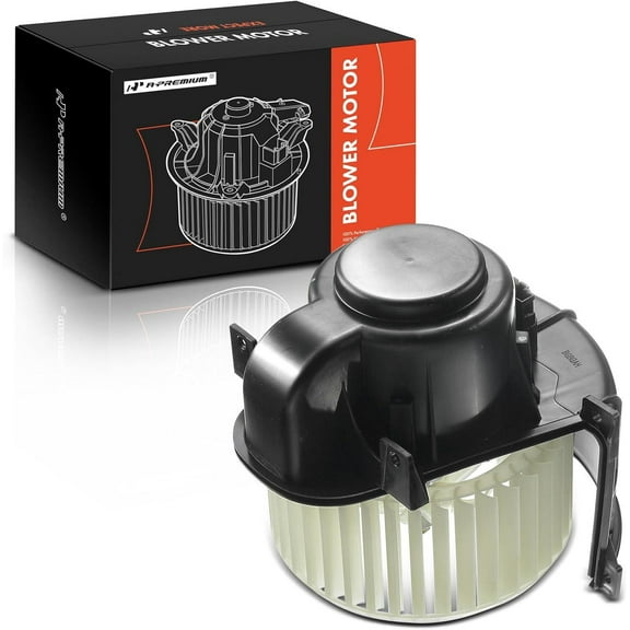 A-Premium Heater Blower Motor with Fan Cage Replacement for Audi Q7 2007-2015 Volkswagen Touareg 2004-2010 Sport Utility