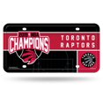 thumbnail image 1 of NBA Toronto Raptors Champion License Plate, 1 of 2