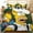 Color5, variant on The Simpsons Bedding Set Twin Size Lightweight Quilt Cover Set for Teen 3 Pieces Comfy Soft Duvet Cover Set
