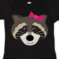 thumbnail image 4 of Inktastic Raccoon Girl Animal Girls Baby Bodysuit, 4 of 5