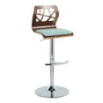 thumbnail image 4 of Folia Adjustable Bar Stool, Chrome Bar Stools, Bar Chairs, Swivel Bar Stools, Bar Stools Set of 2, 4 of 6
